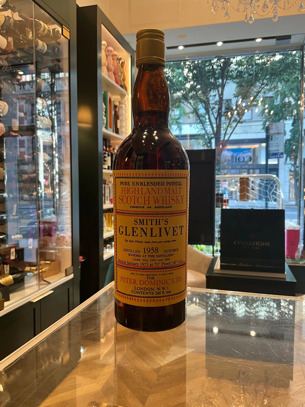 Smith's Glenlivet 1958 bottled 1971 75cl 40%abv — Glenlivet