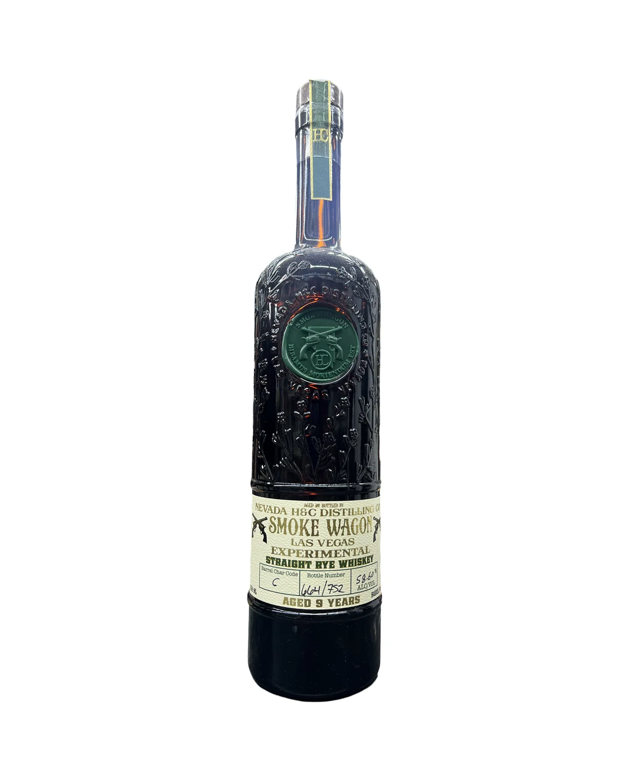 Smoke Wagon 9 Year Old Experimental Barrel Char Code C Straight Rye Whiskey 750ml — Smoke Wagon