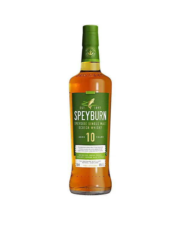 Speyburn 10 Year Old Single Malt Scotch Whisky 750ml — Speyburn