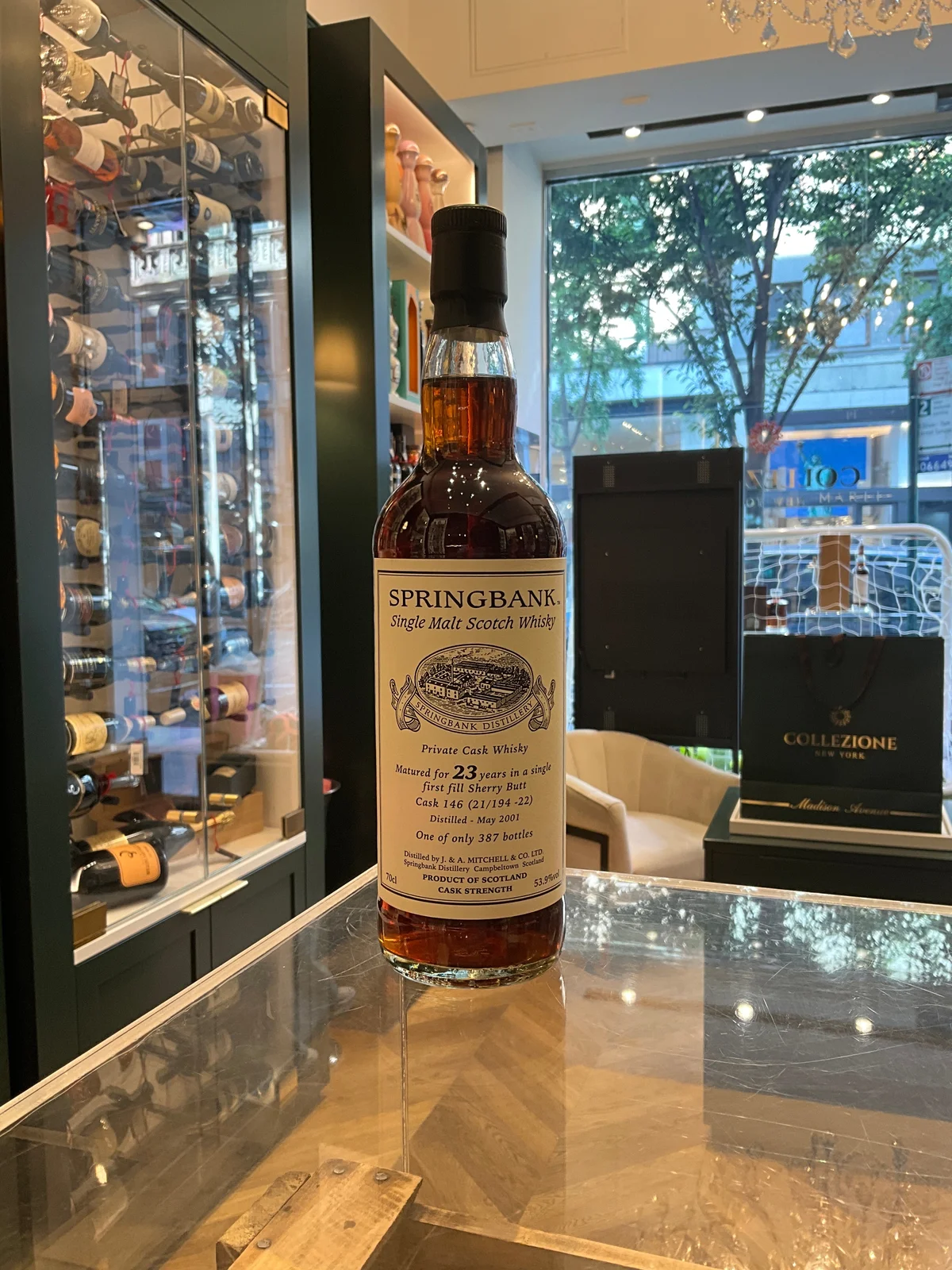 Springbank 23yo distilled in 2001 Single Sherry Cask 70cl 53.9%abv — Springbank