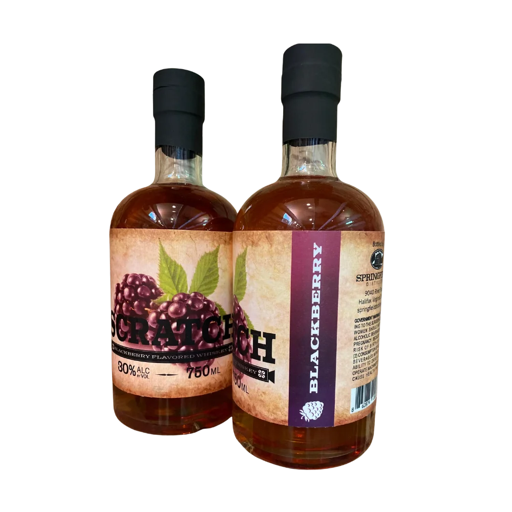 Springfield Distillery - Scratch Blackberry Whiskey — Portage Liquors