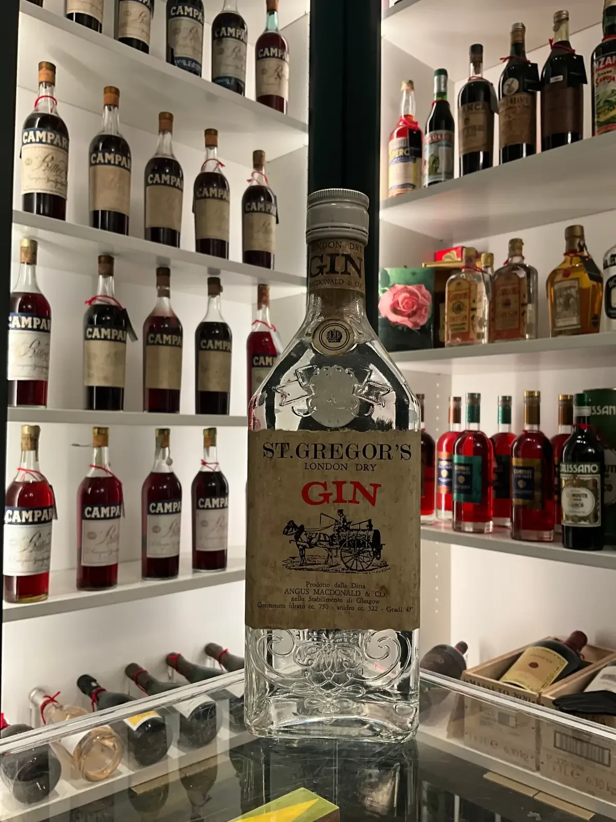 St. Gregor's 1960s London Dry Gin 75cl 43%abv — St.
