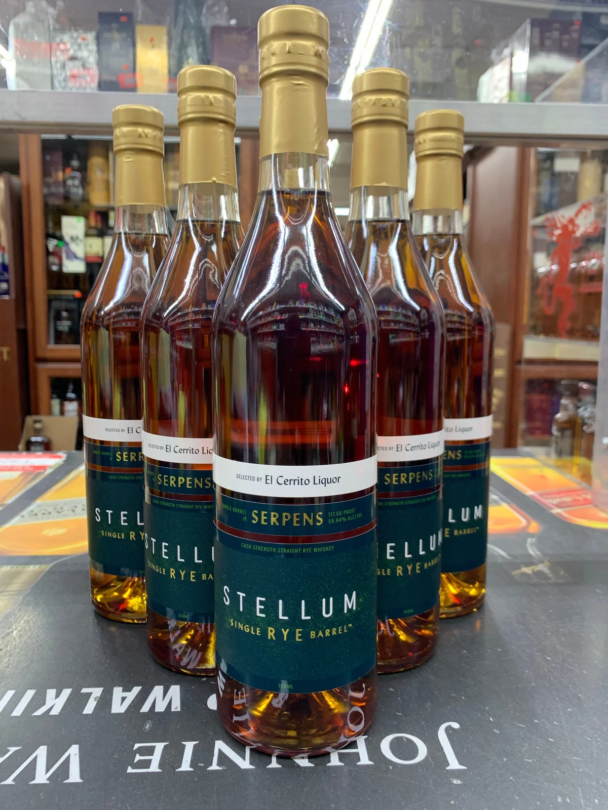 Stellum Single Barrel Cask Strength Portage Liquors Store Pick Straight Rye Whiskey — Portage Liquors