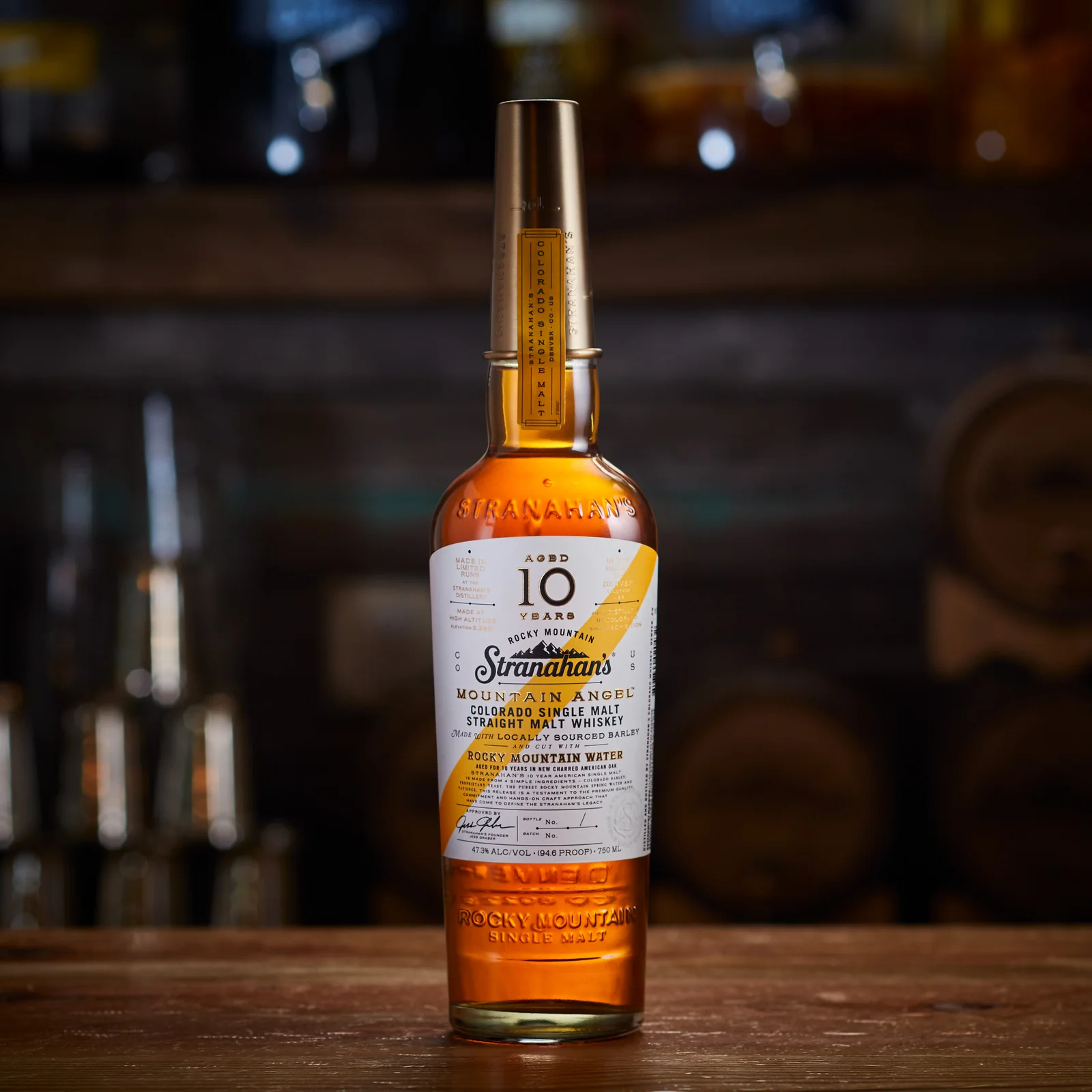 Stranahan's Mountain Angel 10 Year Straight American Single Malt Whiskey — Stranahan's