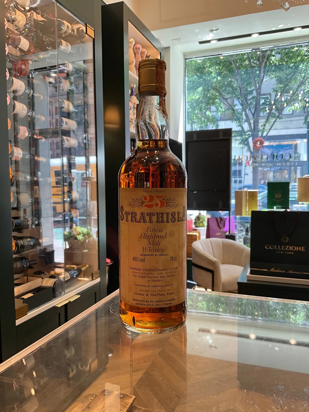 Strathisla-Glenlivet 25yo 1970s Gordon Macphail Pinerolo Import 40%abv 75cl — strathisla