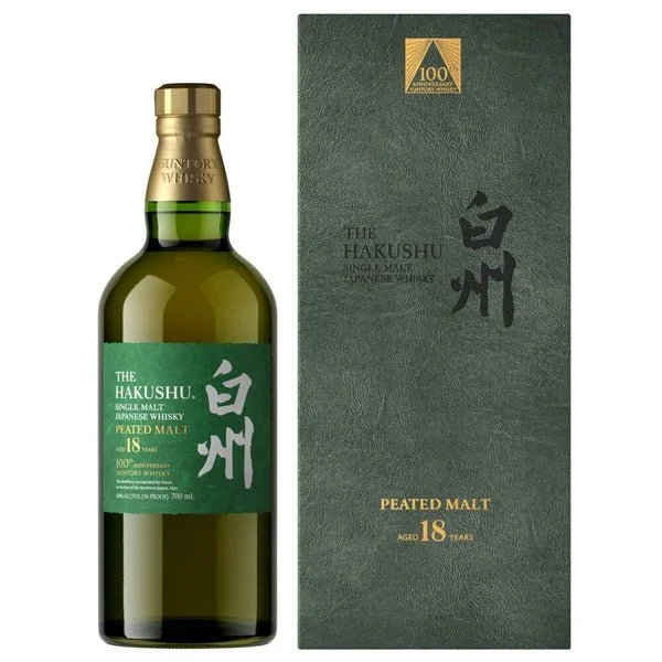 Suntory Hakushu 18 Year Peated Malt 100th Anniversary — Suntory