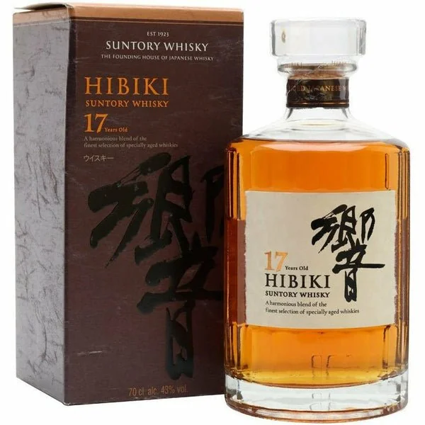 Suntory Hibiki 17 Year Old Japanese Whiskey — Suntory