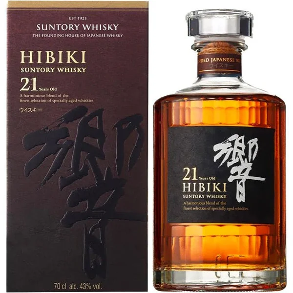 Suntory Hibiki 21 Year Japanese Whiskey — Suntory