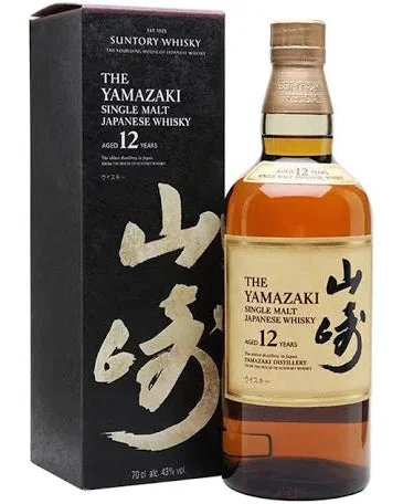 Suntory Yamazaki 12 Year Old Single Malt Whisky 750ml — Suntory
