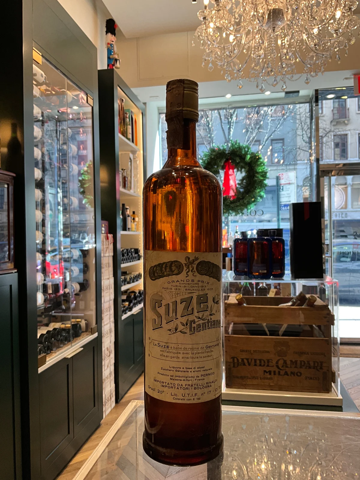 Suze Gentiane 1970s 75cl 20%abv — Suze