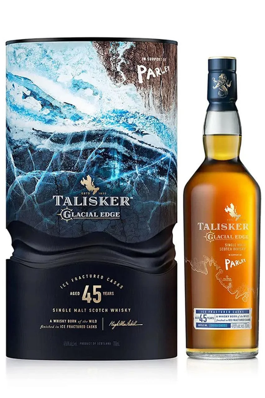 Talisker 45 Year Old The Fractured Casks Glacial Edge Collection Release — Talisker