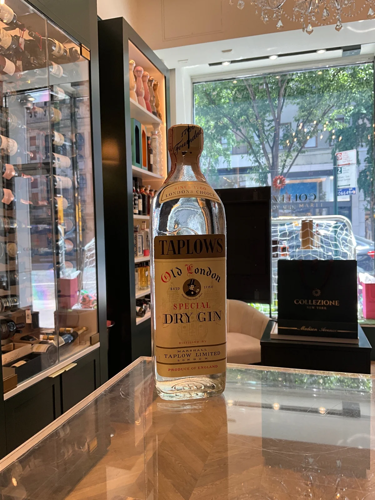 Taplows 1960s Old London Dry Gin 75cl 32%abv — taplows