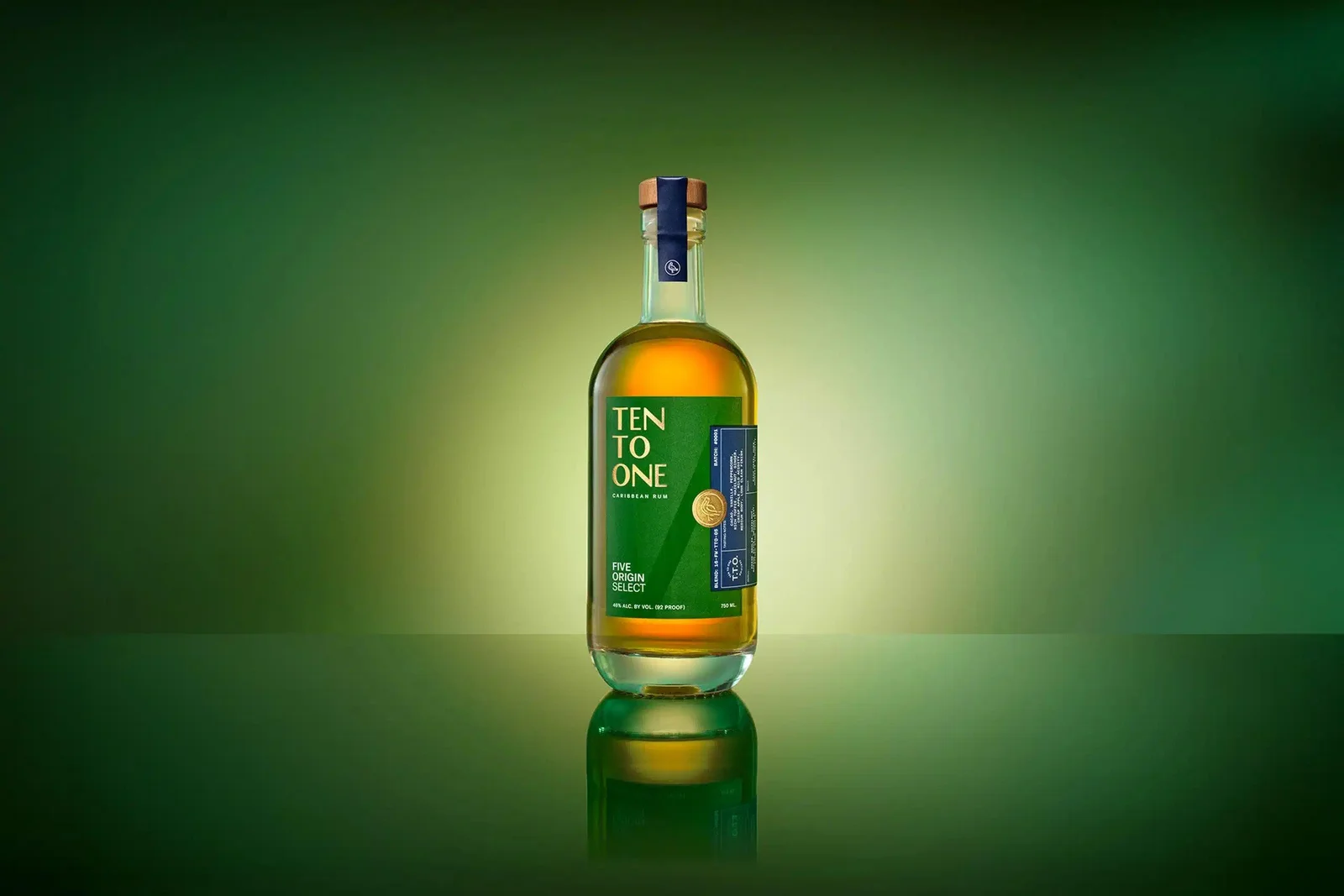 Ten to One Caribbean Origin Dark Rum — Ten To One