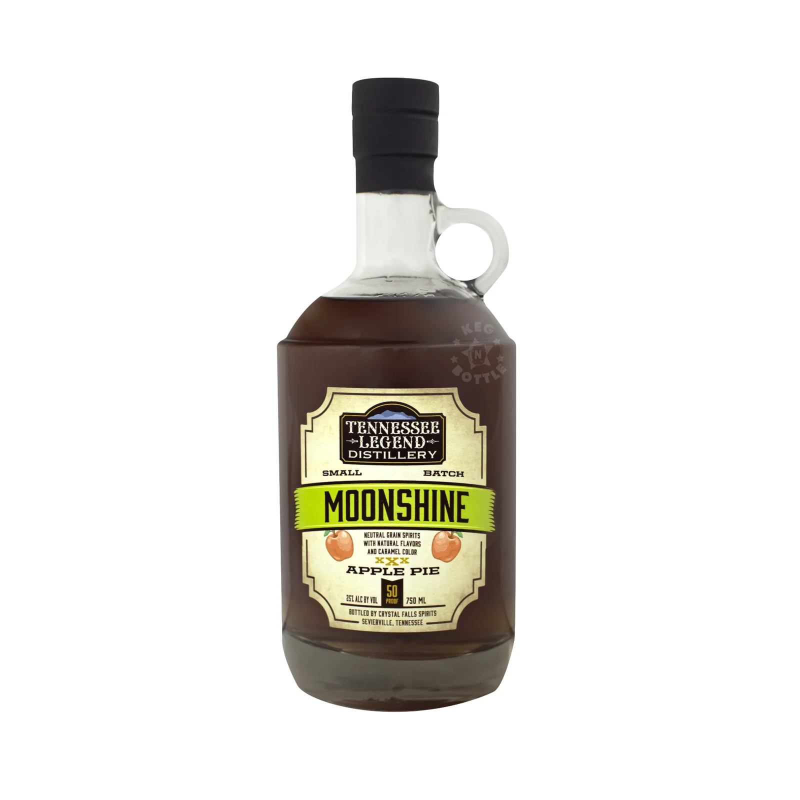 Tennessee Legend Apple Pie Moonshine (750 mL) — Tennessee Legend