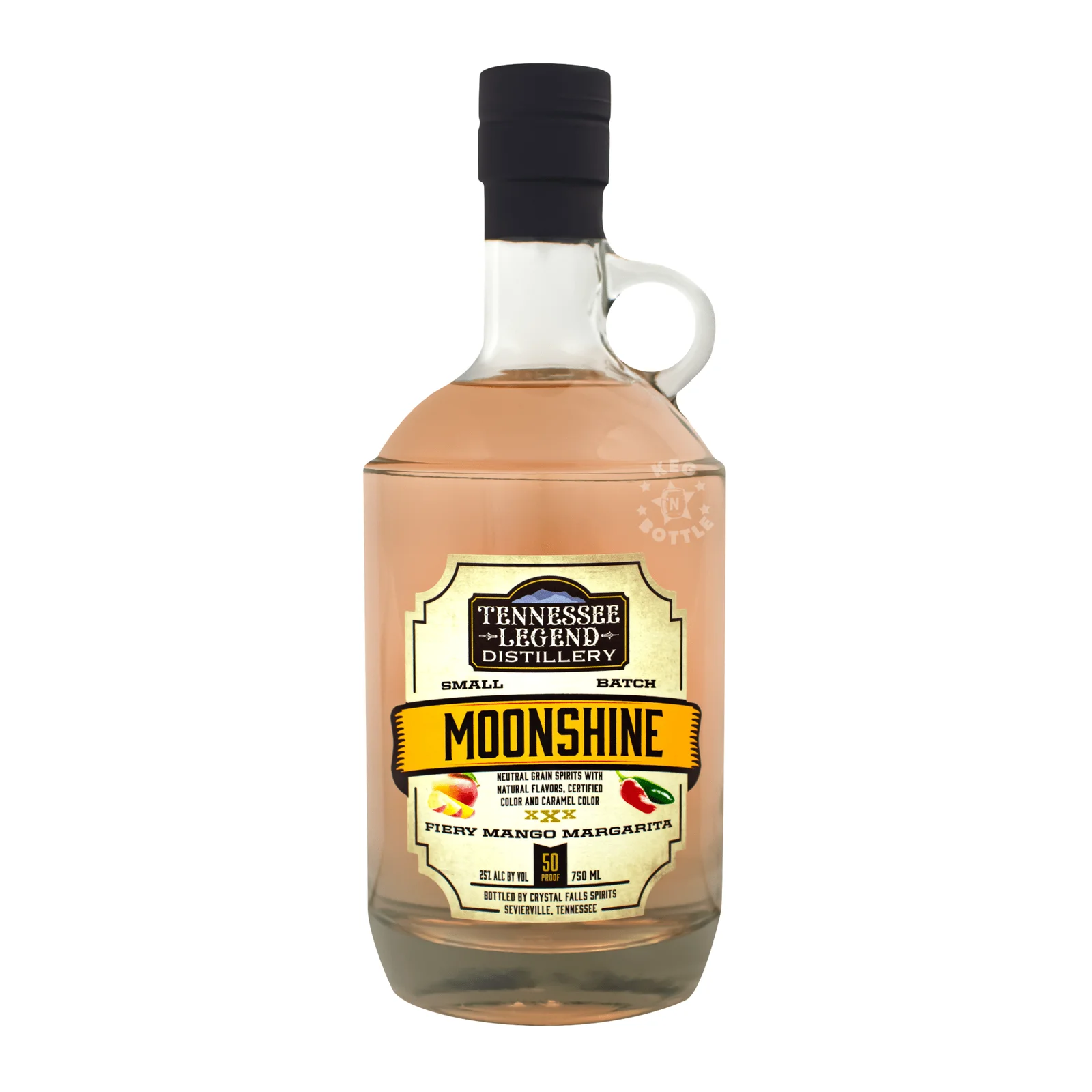 Tennessee Legend Firey Mango Margarita Moonshine (750 ml) — Tennessee Legend