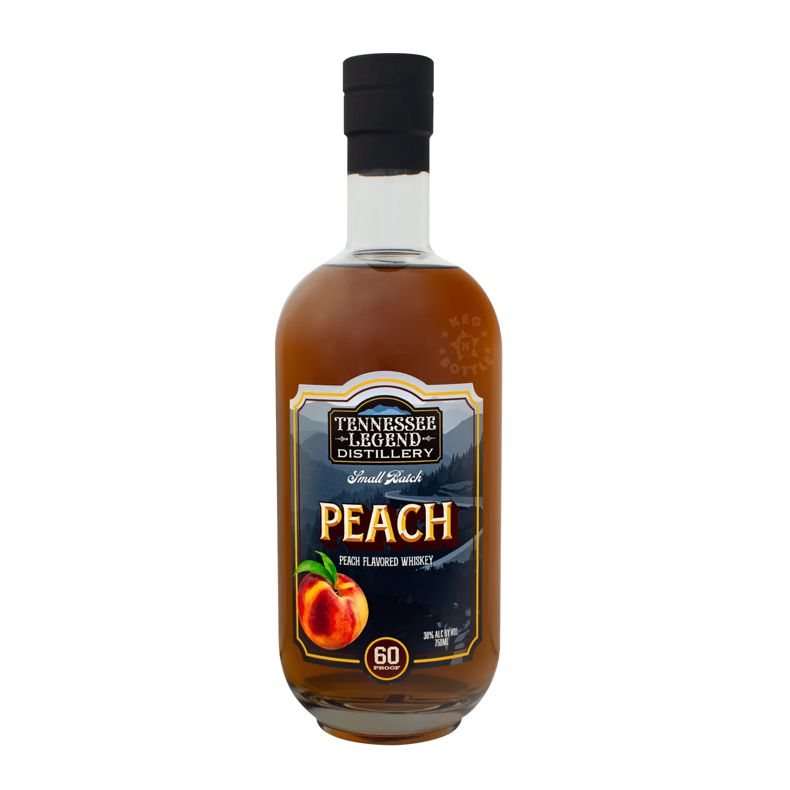 Tennessee Legend Peach Whiskey (750 ml) — Tennessee Legend
