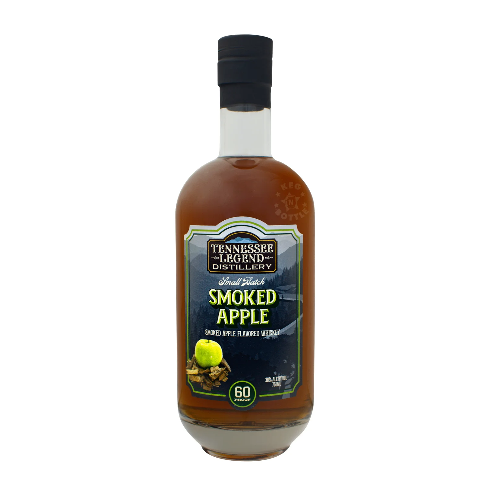 Tennessee Legend Smoked Apple Whiskey (750 ml) — Tennessee Legend