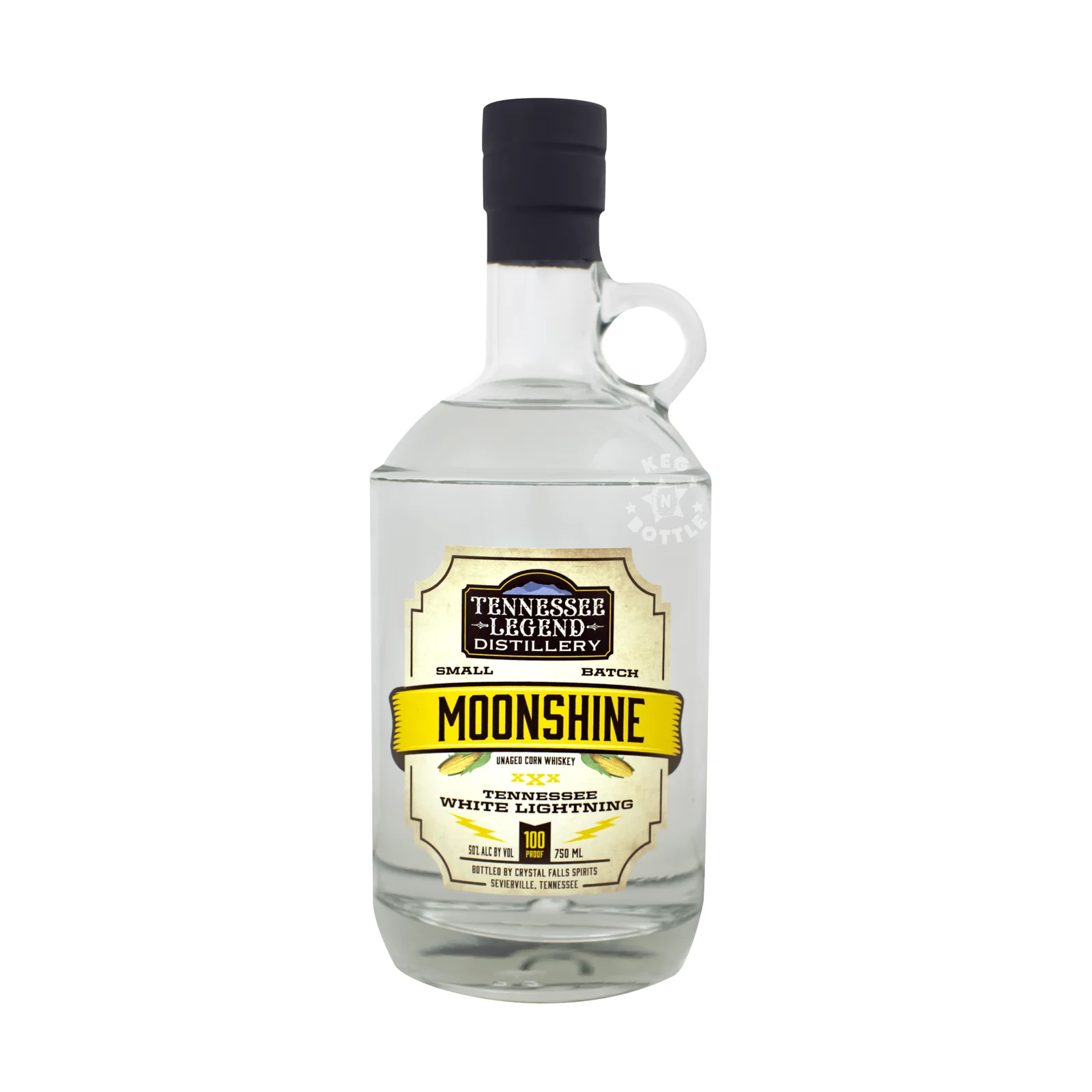 Tennessee Legend White Lightening Moonshine (750 ml) — Tennessee Legend