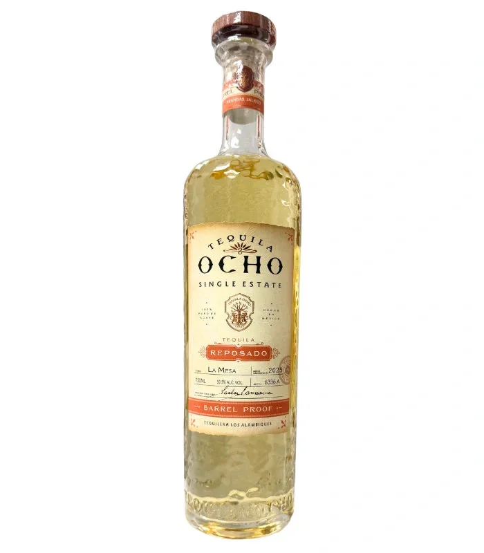 Tequila Ocho Barrel Proof La Mesa 2025 Reposado Tequila — ConciergeUK