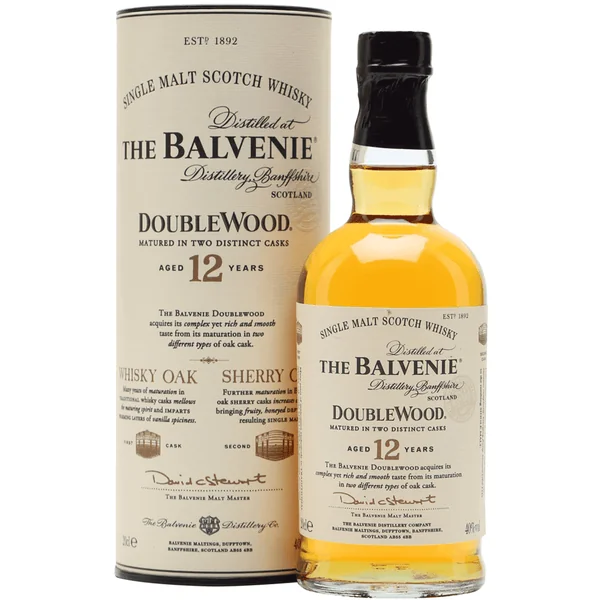 The Balvenie 12 Year DoubleWood Single Malt Scotch Whisky — The