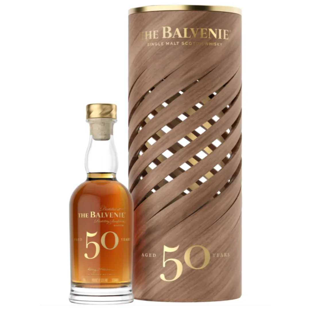 The Balvenie Fifty Single Malt Scotch Whiskey Aged 50 Years 700mL