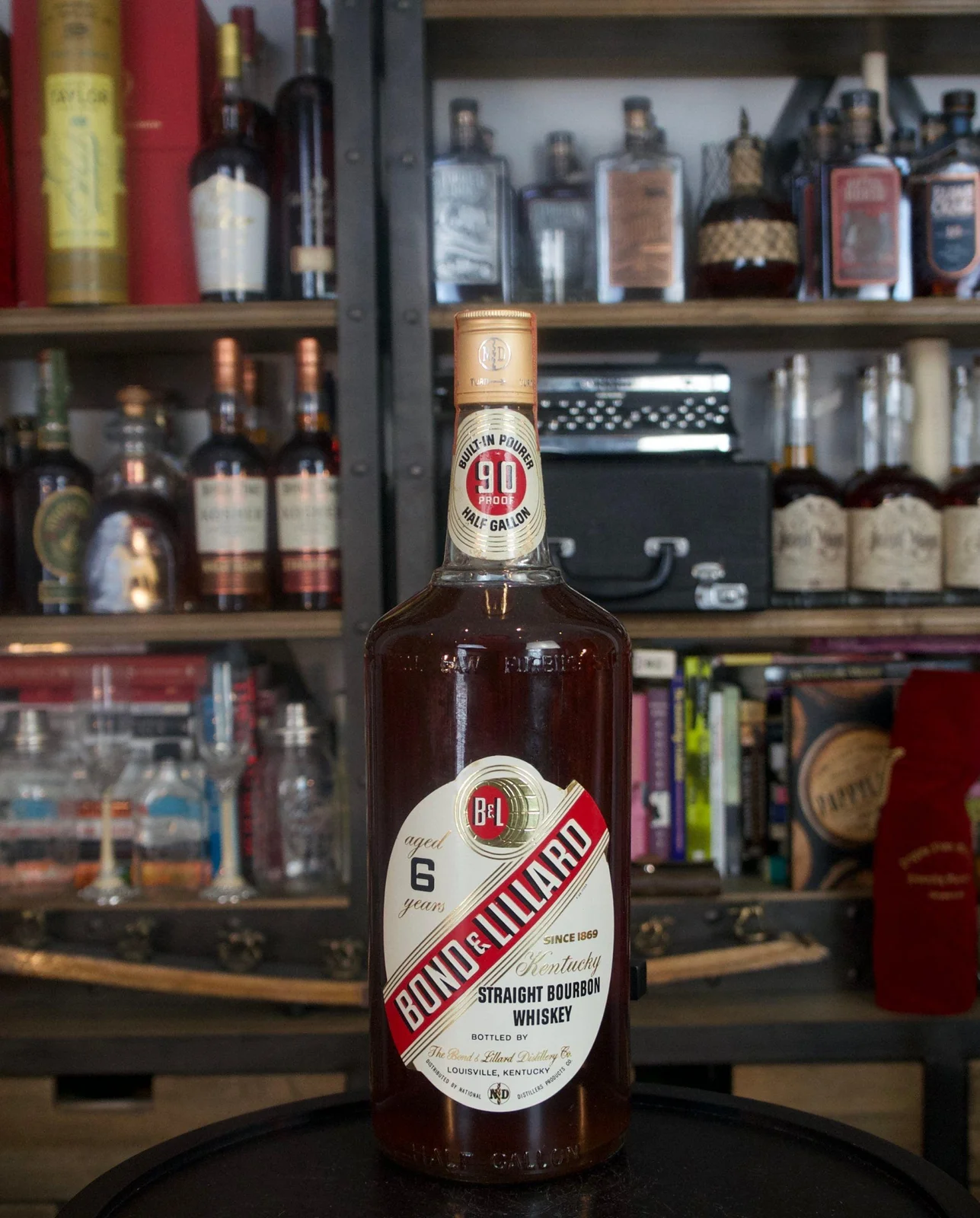 The Bond and Lillard 90 Proof (1960s) 1/2 Gallon — Bond and Lillard
