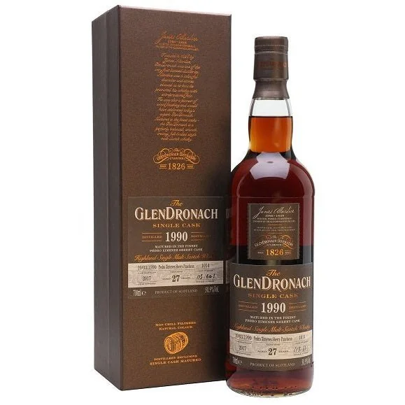 The Glendronach 27 Year Old 1990 Sherry Butt — The