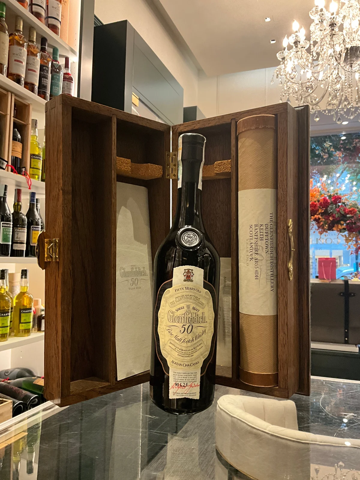 The Glenfiddich 50yo 1937 First Edition 700ml 43%abv 1 of 500 — Glenfiddich