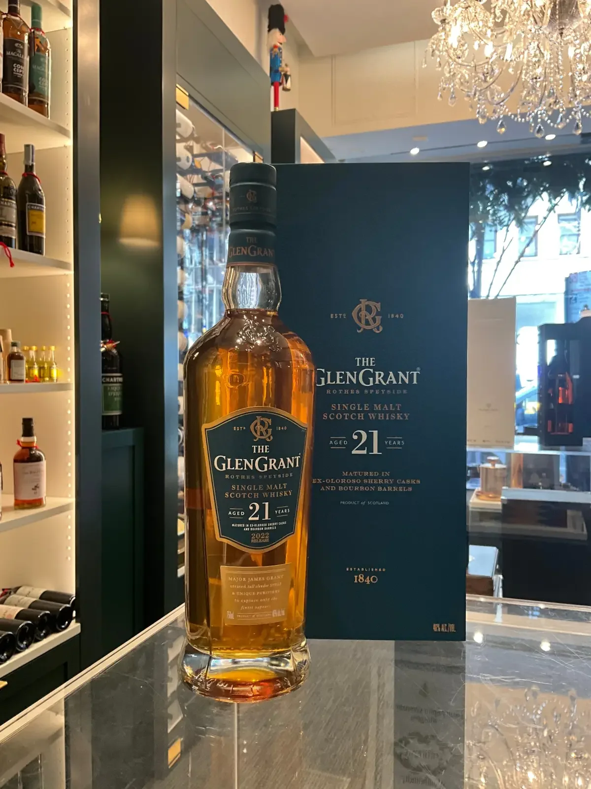 The GlenGrant 21yo 750ml 46%abv — The