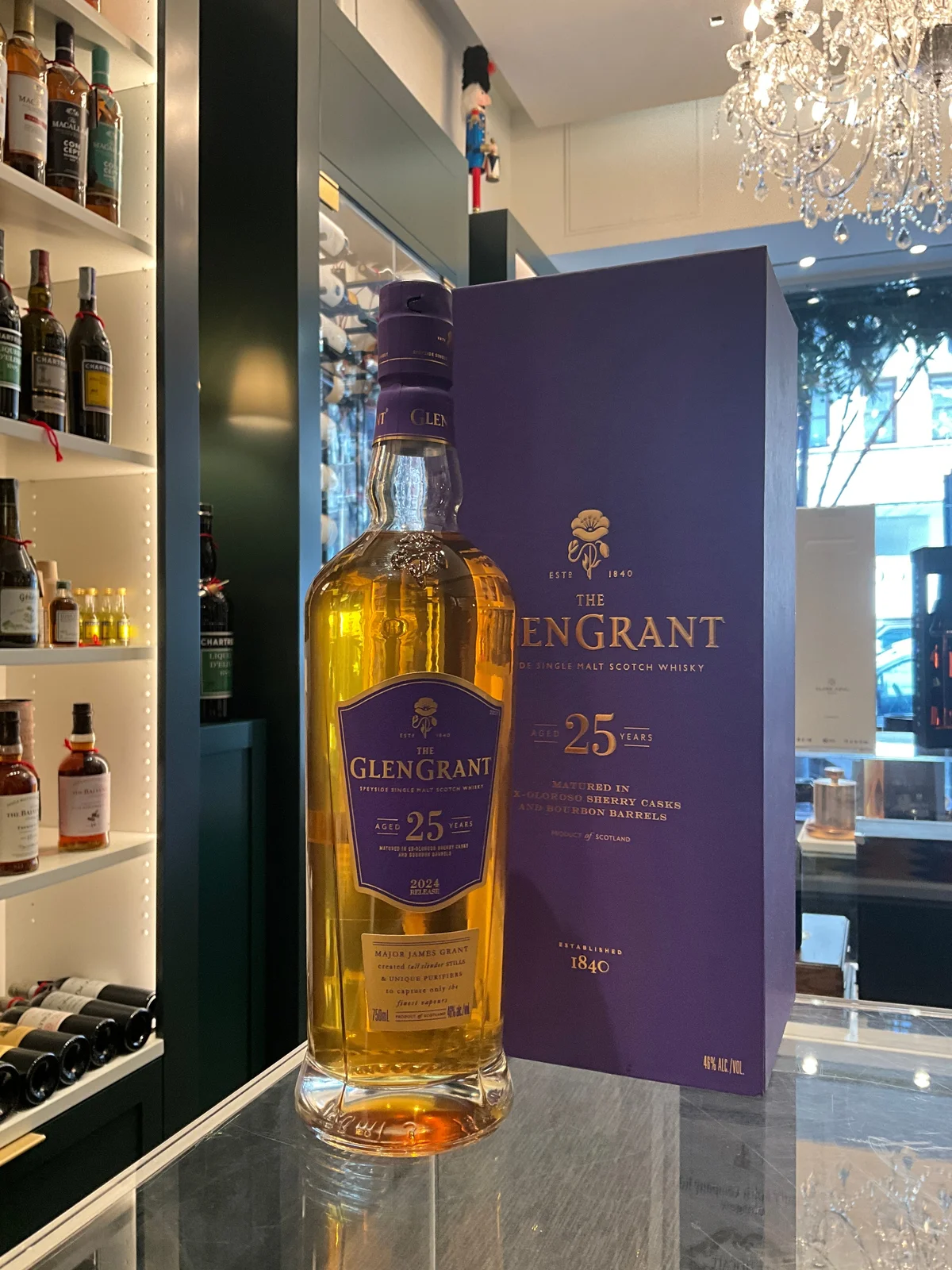 The GlenGrant 25yo 2024 release 750ml 46%abv — Glen Grant