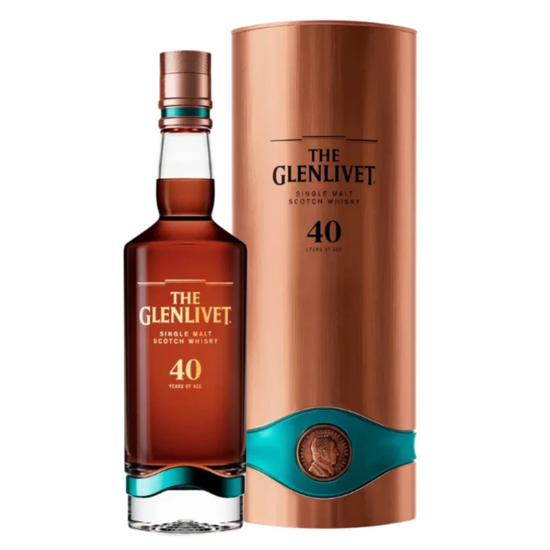 The Glenlivet 40 Year Old Single Malt Scotch Whiskey 700mL — Glenlivet