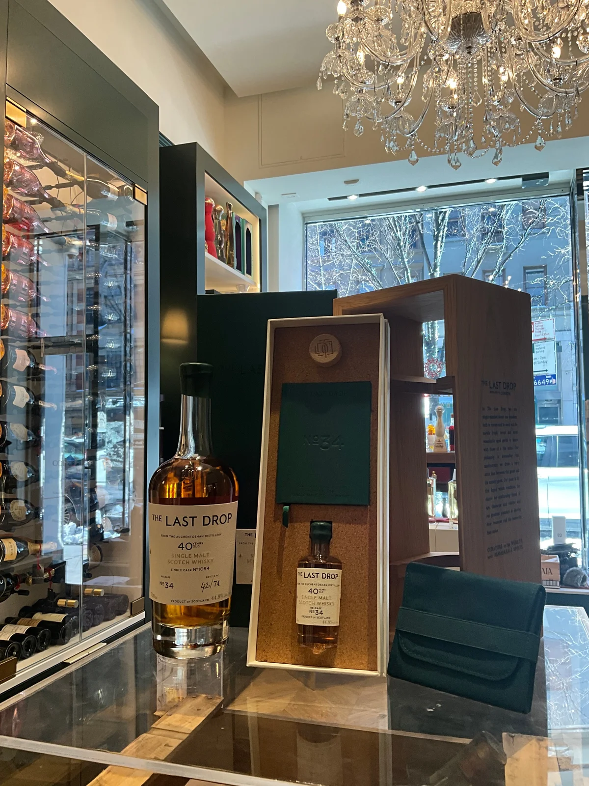 The Last Drop From The Auchentoshan Distillery 40yo 700ml 47.1%abv 1 of 74 bottles — The Last Drop