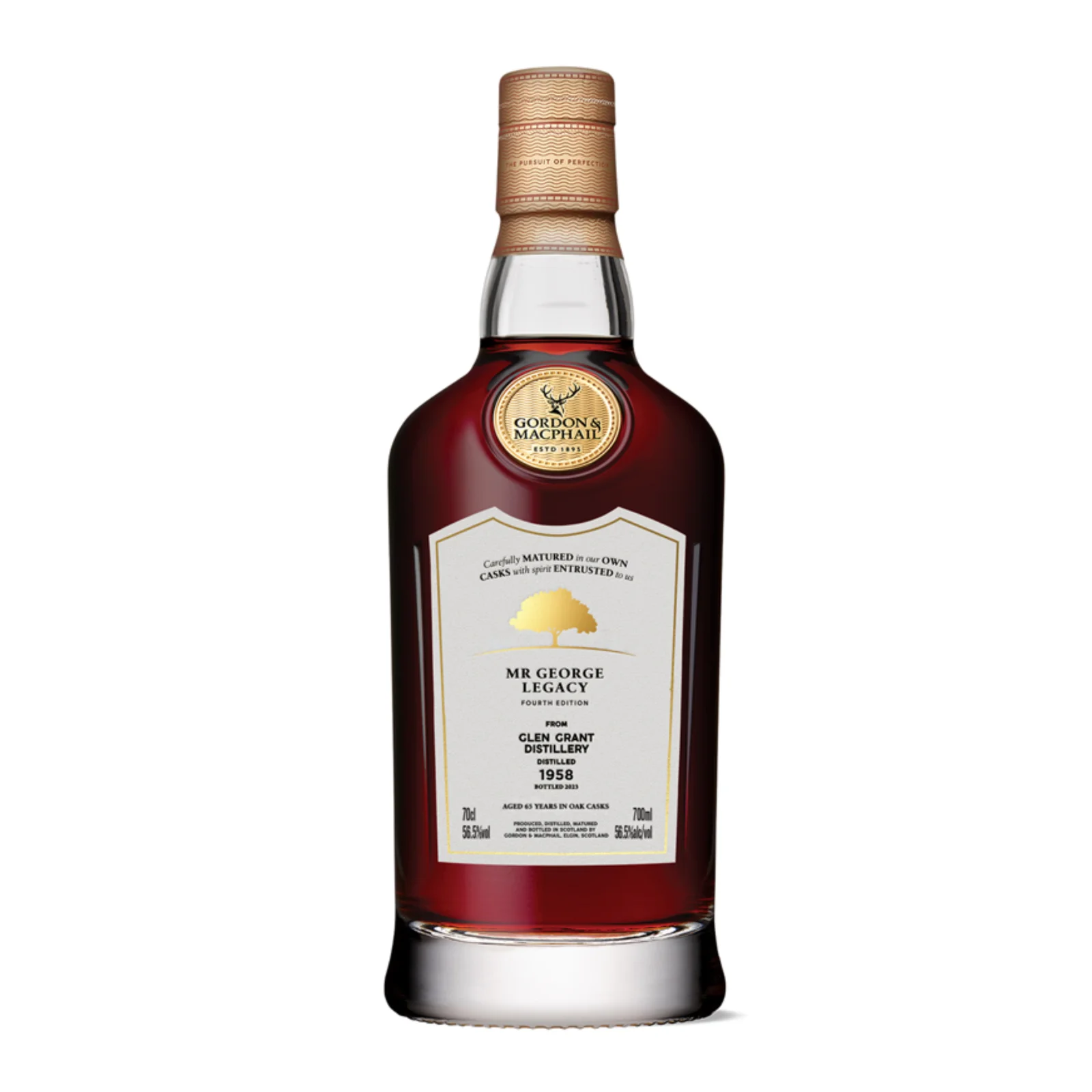 The Legacy of Mr George 4th Edition 65 Year Old Single Malt Scotch Whisky 700mL — Mr George