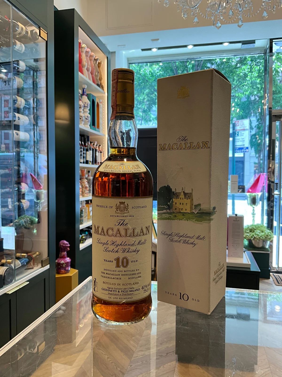 The Macallan 10yo 1980s 75cl 40%abv — Macallan