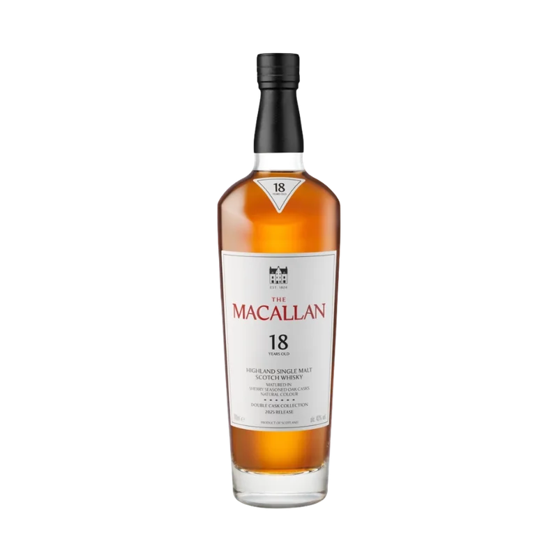 The Macallan 18 Year Old Double Cask Highland Single Malt Scotch Whisky — The