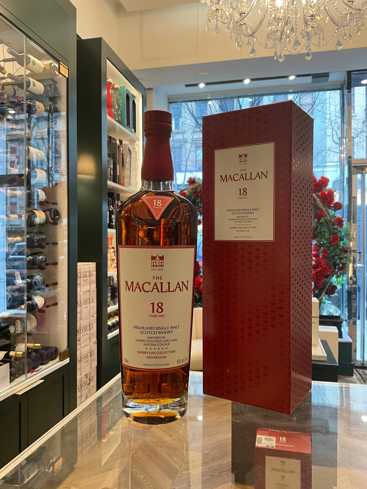 The Macallan 18yo Sherry Oak 2025 Release 750ml 43%abv — Macallan
