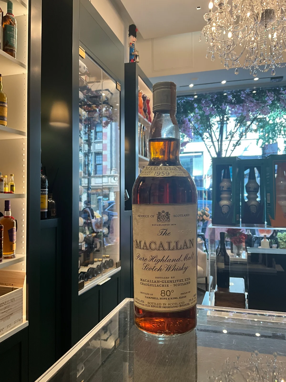 The Macallan 1959 80proof 75cl Campbell, Hope & King — Macallan