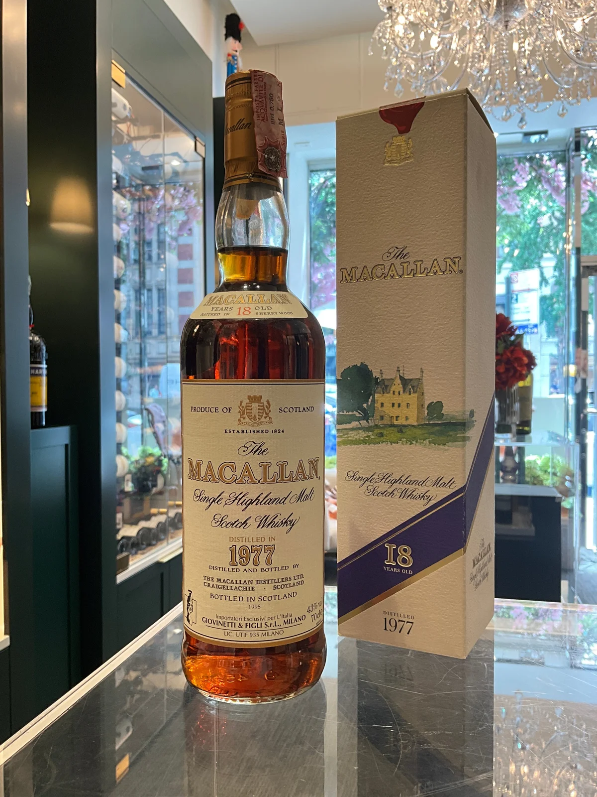 The Macallan 1977 18yo 70cl 43%abv — Macallan
