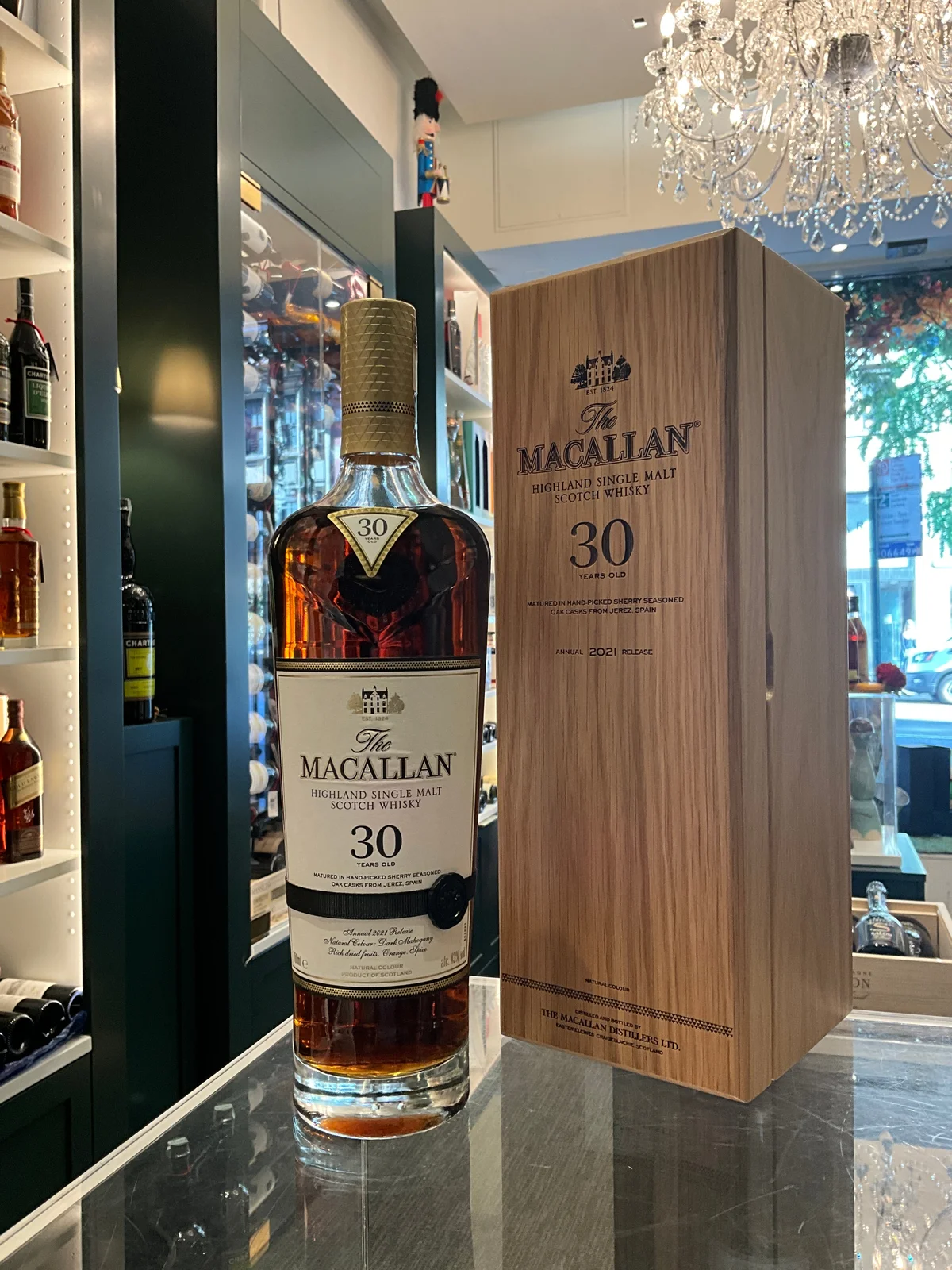 The Macallan 30yo 2021 Sherry Oak 700ml 43%abv — Macallan