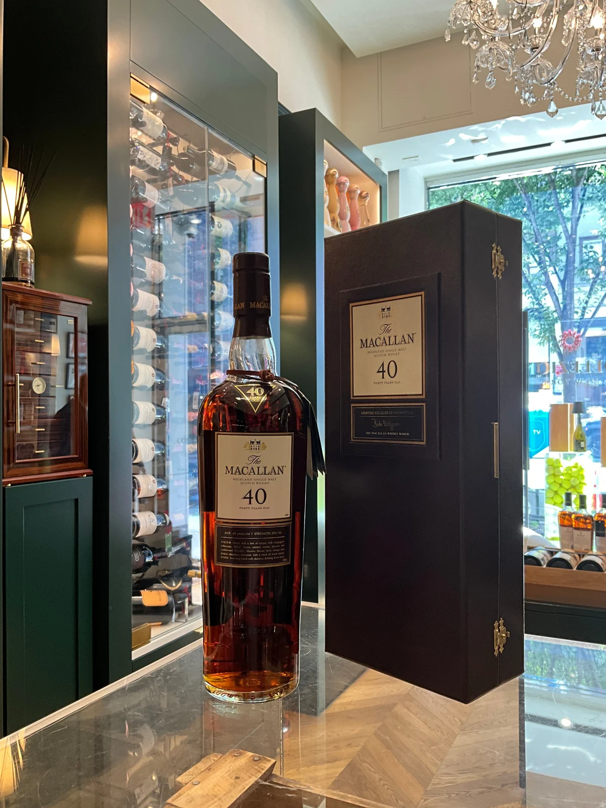 The Macallan 40yo 2005 release 700ml 43%abv — Macallan