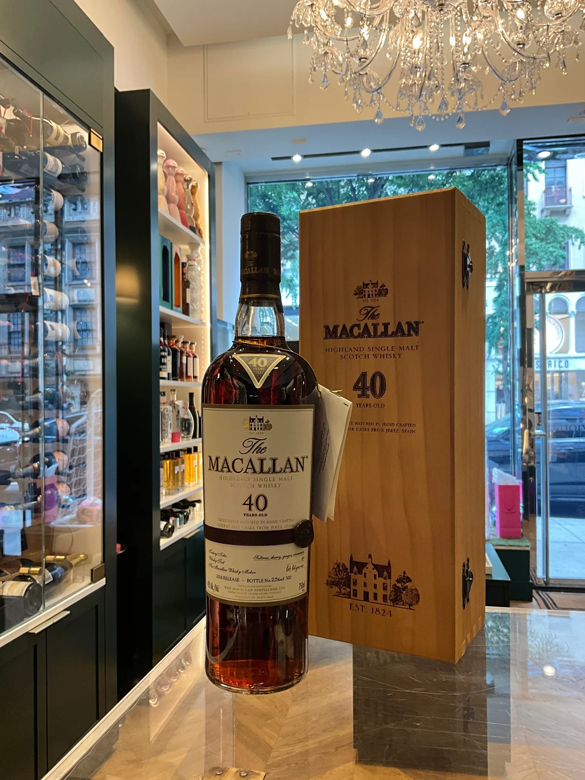 The Macallan 40yo 2016 release 750ml 45%abv — Macallan