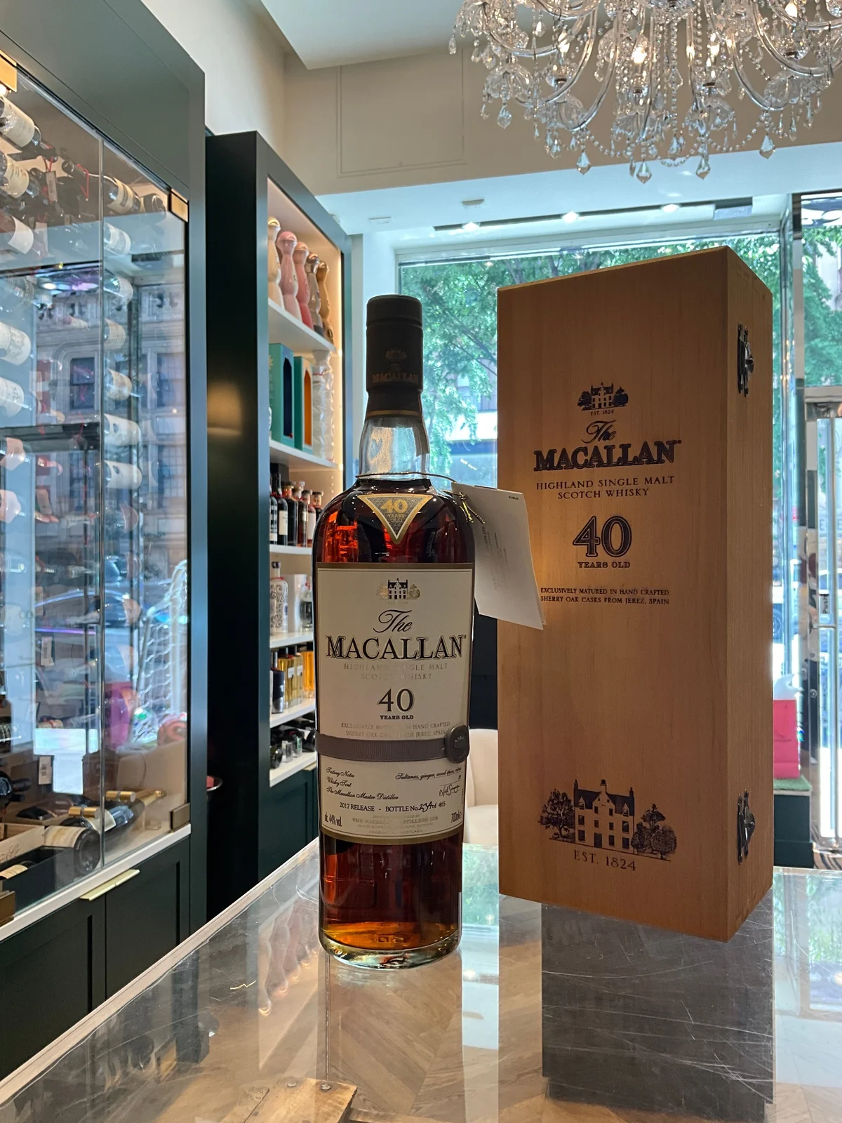 The Macallan 40yo 2017 release 700ml 44%abv — Macallan