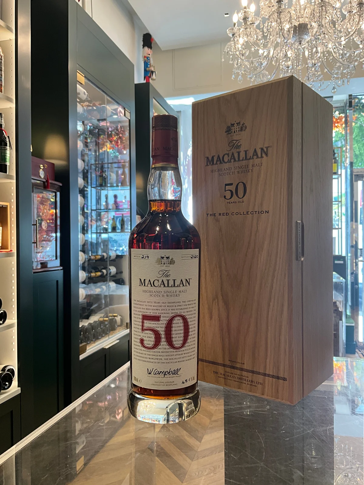 The Macallan 50yo Red Collection Limited Edition 700ml 45.1%abv — Macallan