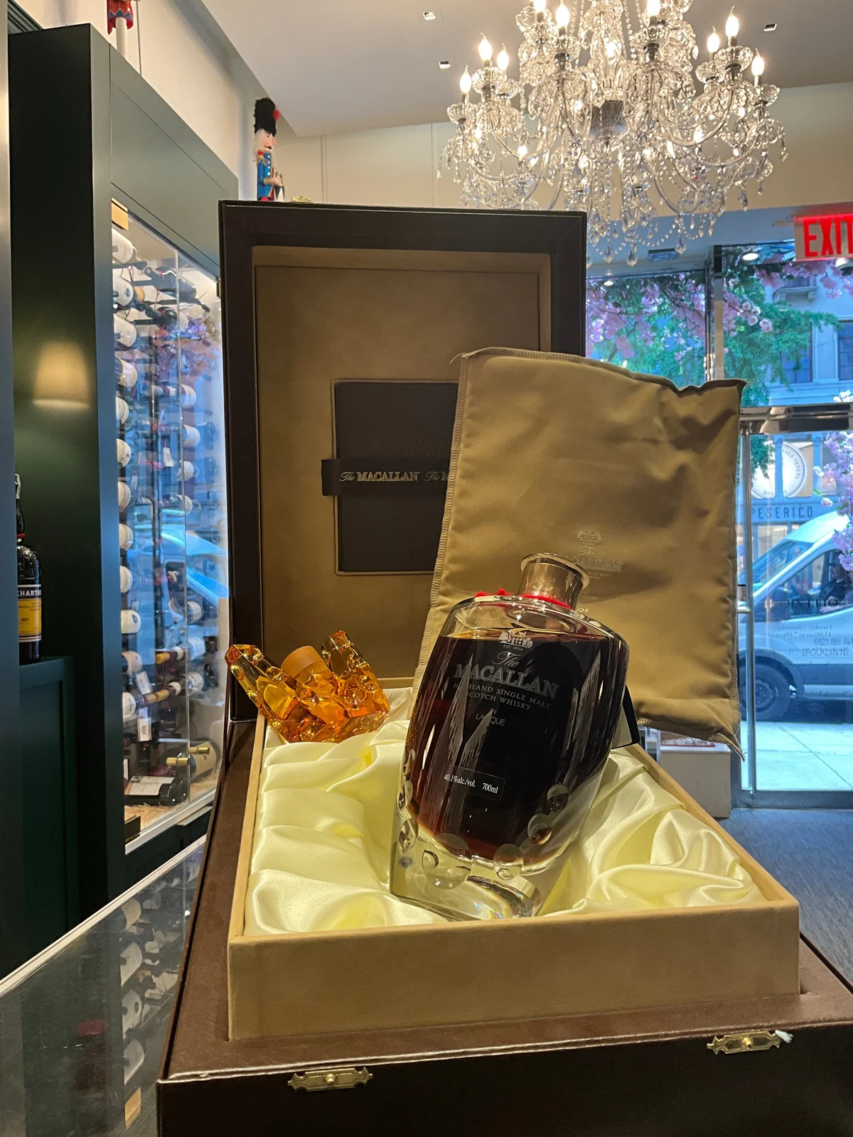 The Macallan 55yo Lalique 700ml 40.1% abv — Macallan