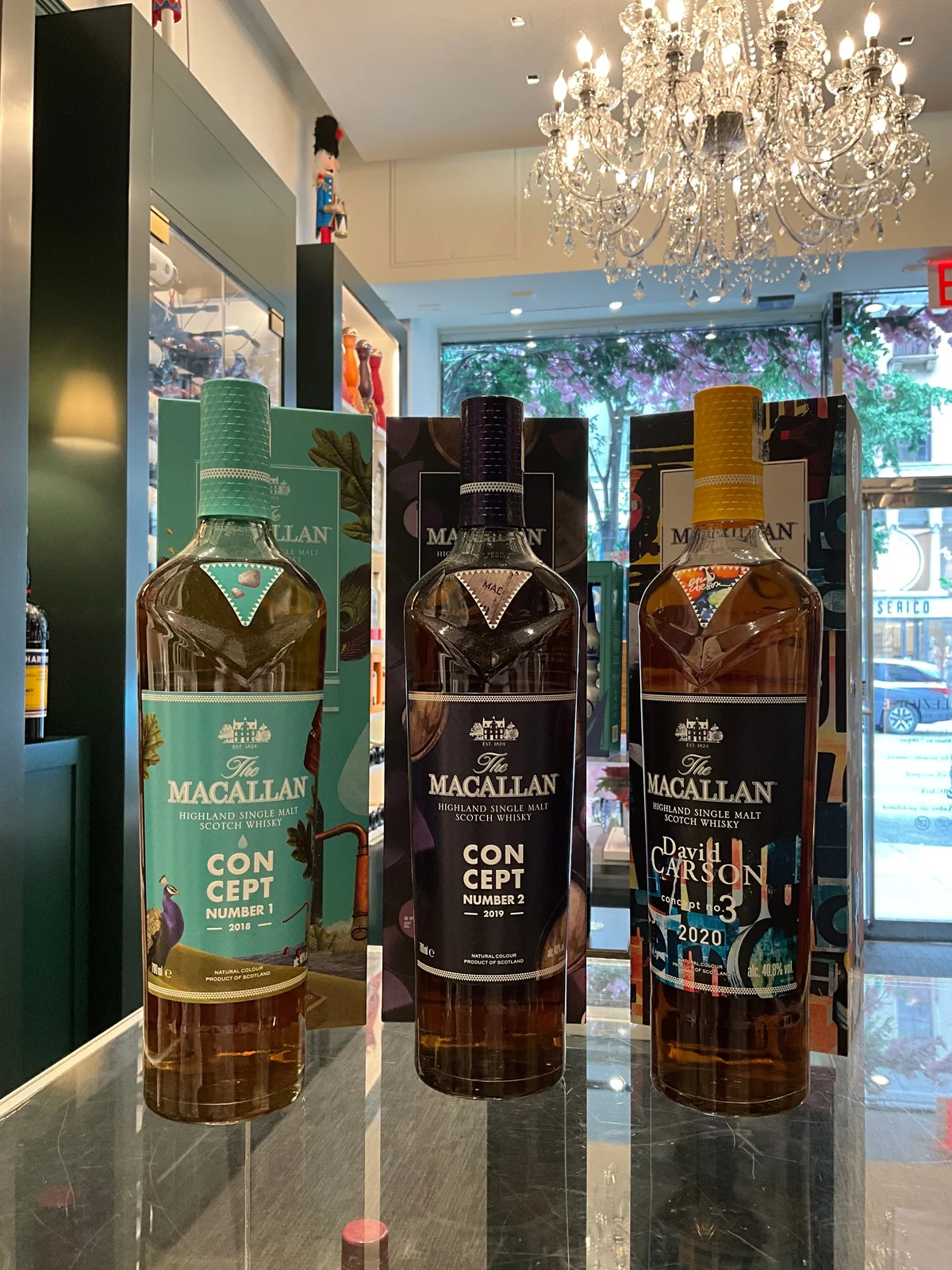 The Macallan Concept Collection No 1-2-3 x 700ml — Macallan