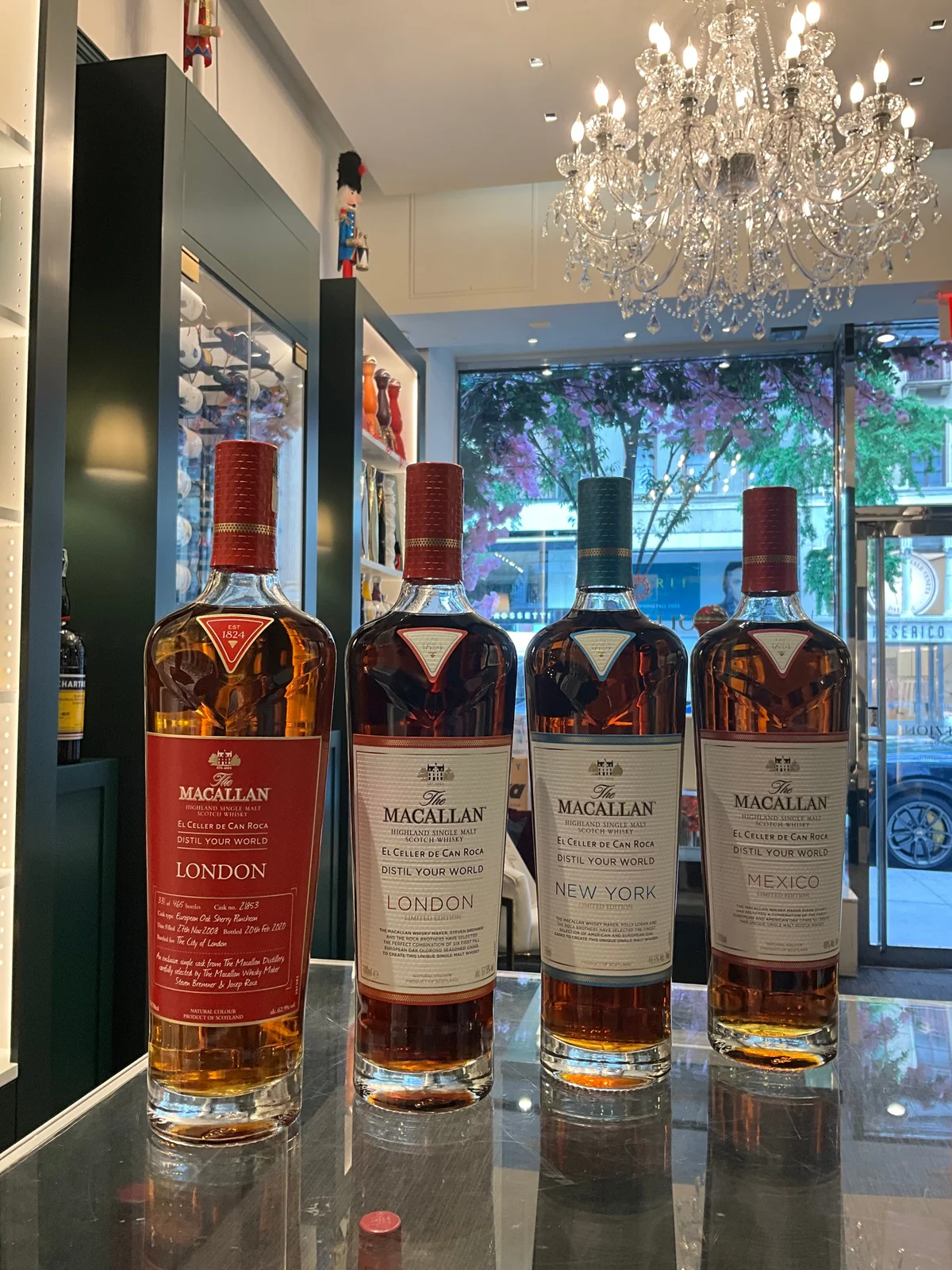 The Macallan Distil Your World Collection 4 bottles Limited Edition — macallan