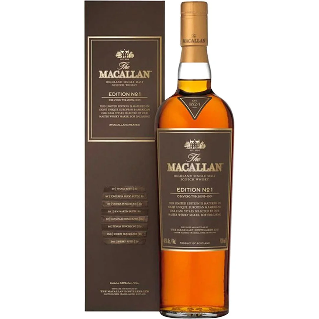 The Macallan Edition No. 1 Scotch Whisky 750 mL — The Macallan