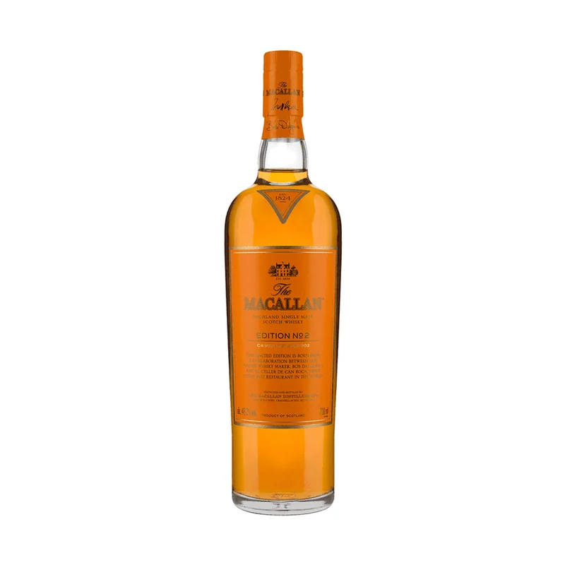 The Macallan Edition No. 2 Highland Single Malt Scotch Whisky — The
