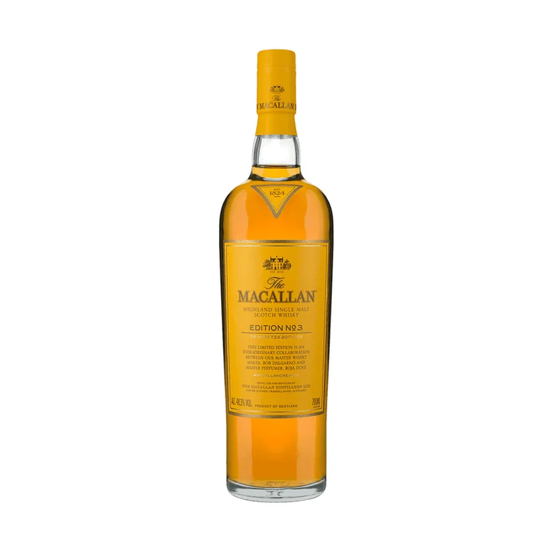 The Macallan Edition No. 3 Highland Single Malt Scotch Whisky — The