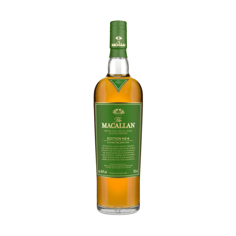 The Macallan Edition No. 4 Highland Single Malt Scotch Whisky — The